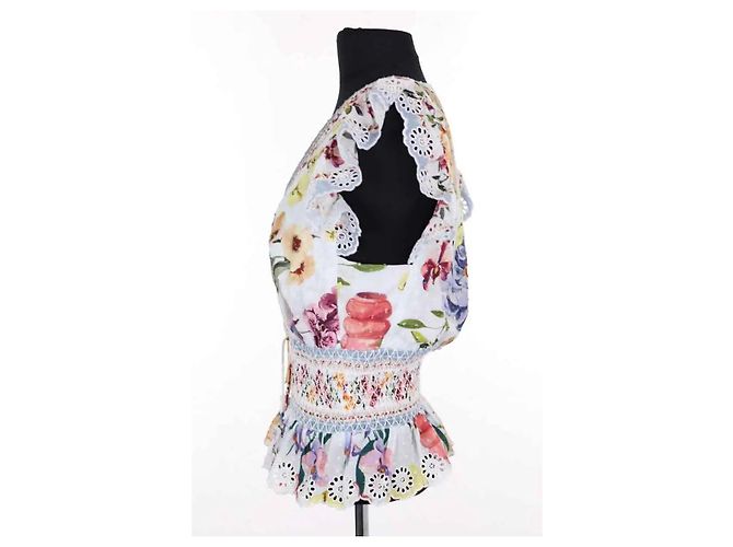 Camicetta Farm Rio multicolore in cotone XS - vista 3