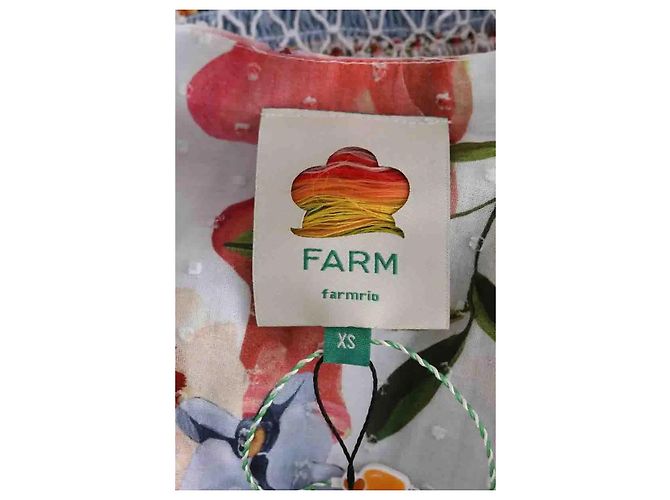 Camicetta Farm Rio multicolore in cotone XS - vista 5