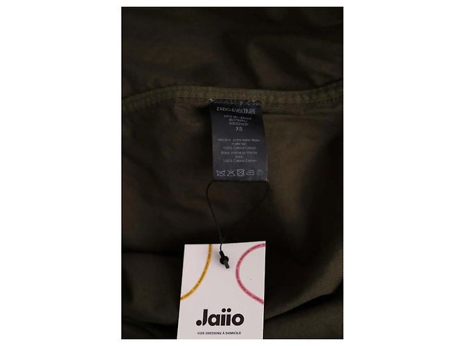 Zadig & Voltaire Cappotto kaki Cachi - vista 6