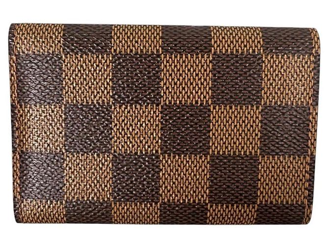 Louis Vuitton Damier Canvas Key Case Brown - view 2
