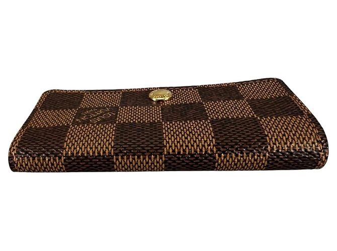 Louis Vuitton Damier Canvas Key Case Brown - view 4
