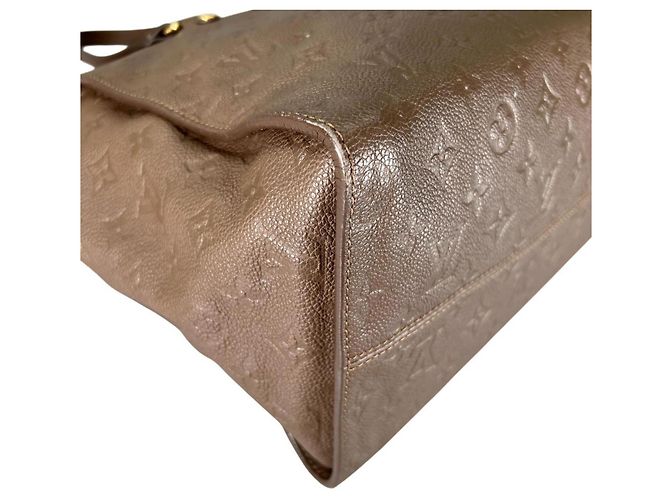 Borsa Tote Louis Vuitton Lumineuse PM Marrone - vista 10