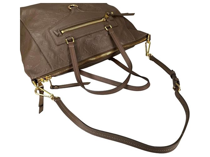 Borsa Tote Louis Vuitton Lumineuse PM Marrone - vista 6