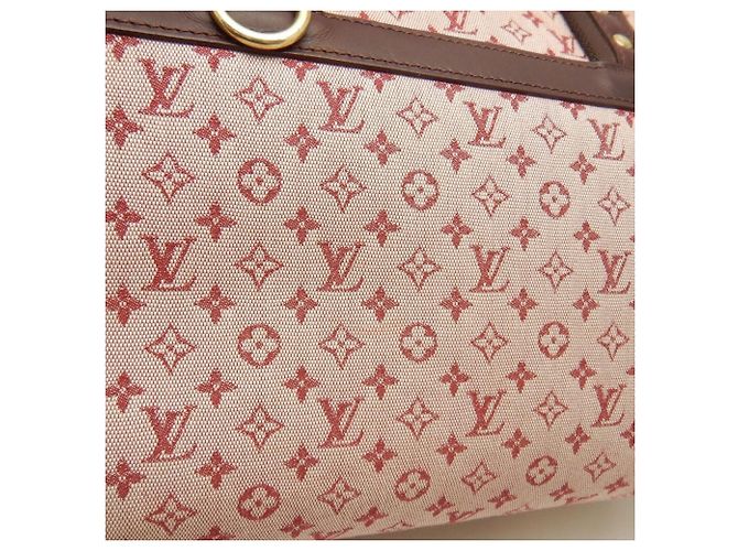 Borsa Louis Vuitton Monogram Mini Josephine GM Fuschia - vista 10
