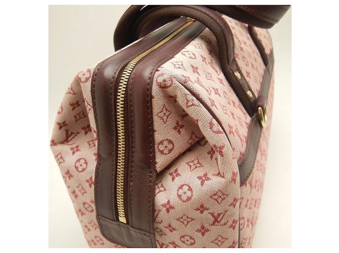 Borsa Louis Vuitton Monogram Mini Josephine GM Fuschia - vista 12