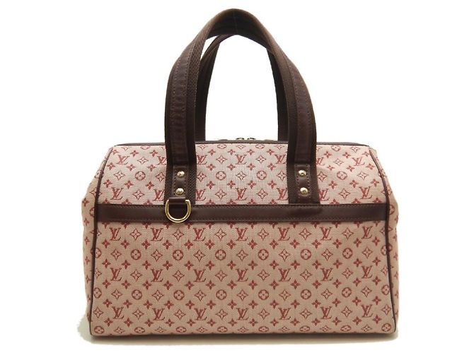 Borsa Louis Vuitton Monogram Mini Josephine GM Fuschia - vista 2