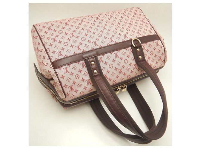 Borsa Louis Vuitton Monogram Mini Josephine GM Fuschia - vista 3