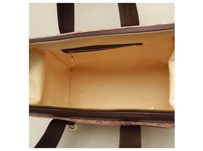Borsa Louis Vuitton Monogram Mini Josephine GM Fuschia - vista 4