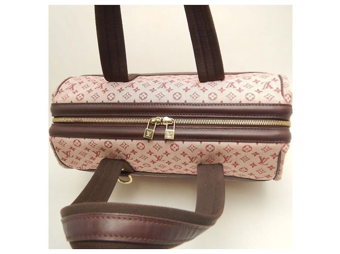 Borsa Louis Vuitton Monogram Mini Josephine GM Fuschia - vista 7