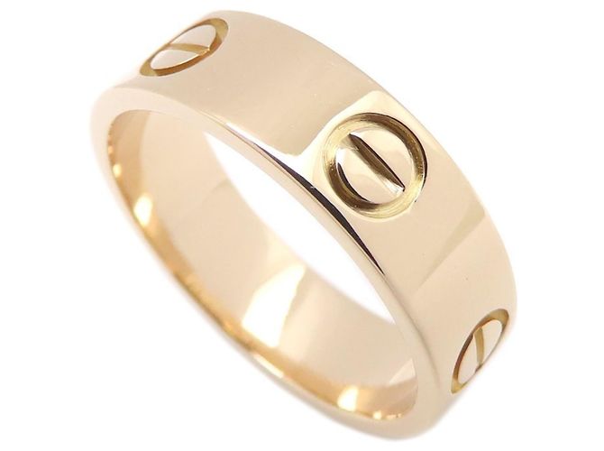 Anello Love Band in oro rosa 18K Cartier - vista 2