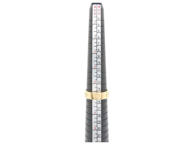Anello Love Band in oro rosa 18K Cartier - vista 4