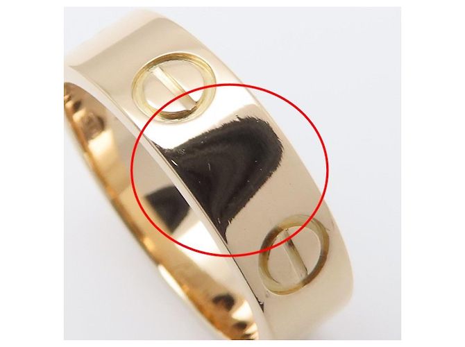 Anello Love Band in oro rosa 18K Cartier - vista 6