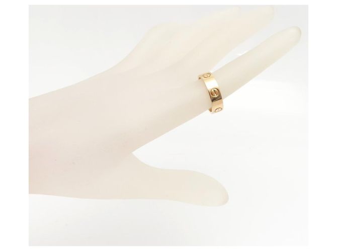 Anello Love Band in oro rosa 18K Cartier - vista 8