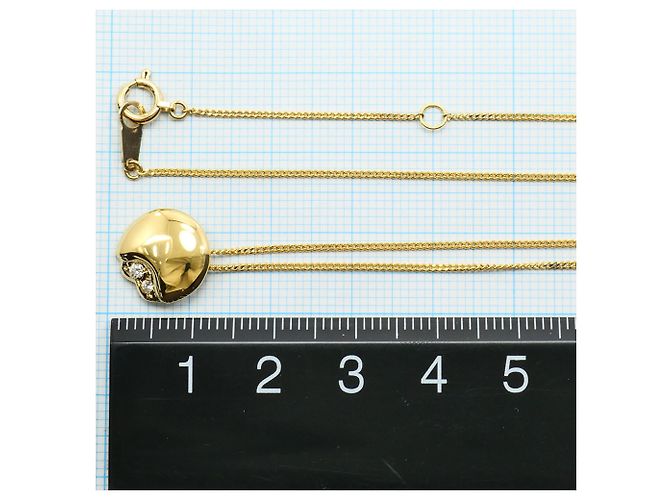 Autre Marque Collana in oro giallo 18K con diamante D'oro - vista 5