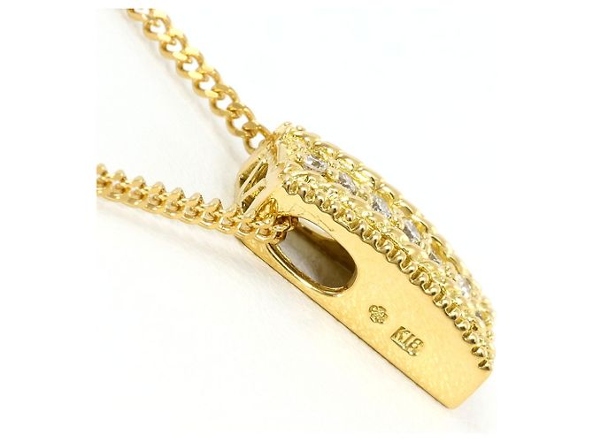 Autre Marque Collana in oro giallo 18K con diamante D'oro - vista 2