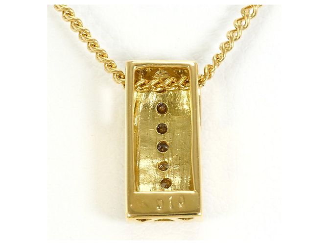 Autre Marque Collana in oro giallo 18K con diamante D'oro - vista 3