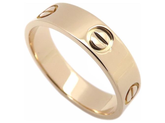 Anello Love Band in oro rosa 18K Cartier - vista 2