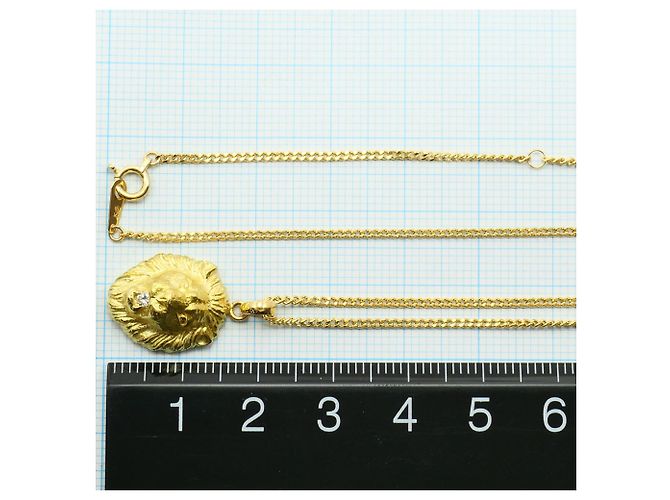 Autre Marque Collana in oro giallo 18K con diamante D'oro - vista 5