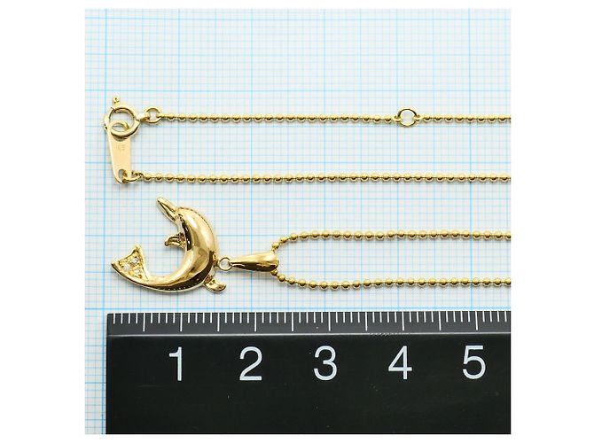 Autre Marque Collana in oro giallo 18K con diamante D'oro - vista 5