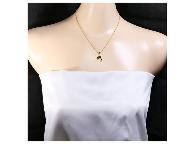 Autre Marque Collana in oro giallo 18K con diamante D'oro - vista 6