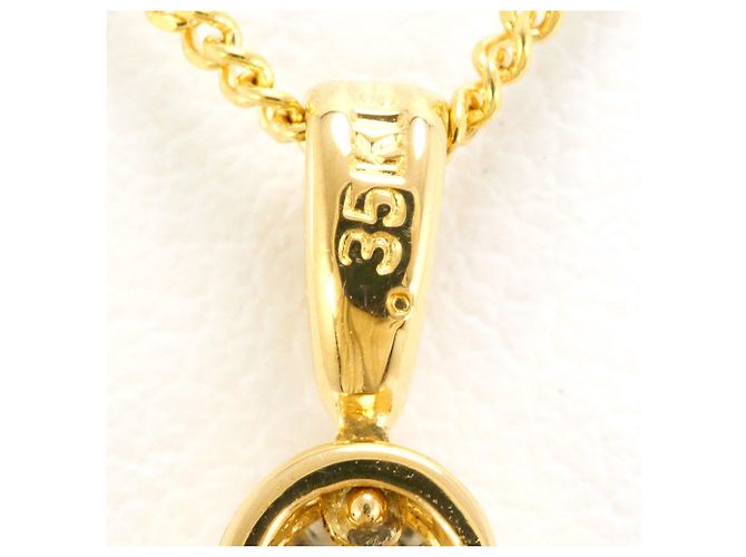 Autre Marque Collana in oro giallo 18K con diamante D'oro - vista 4