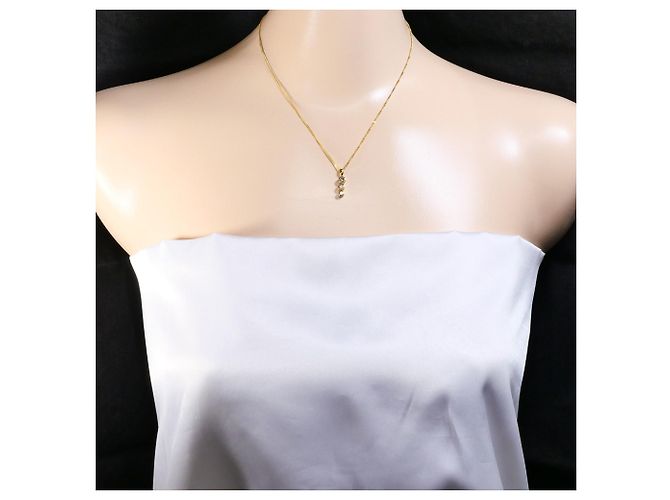 Autre Marque Collana in oro giallo 18K con diamante D'oro - vista 6