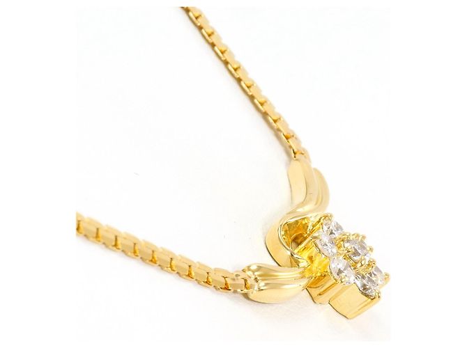 Autre Marque Collana in oro giallo 18K con diamante D'oro - vista 2