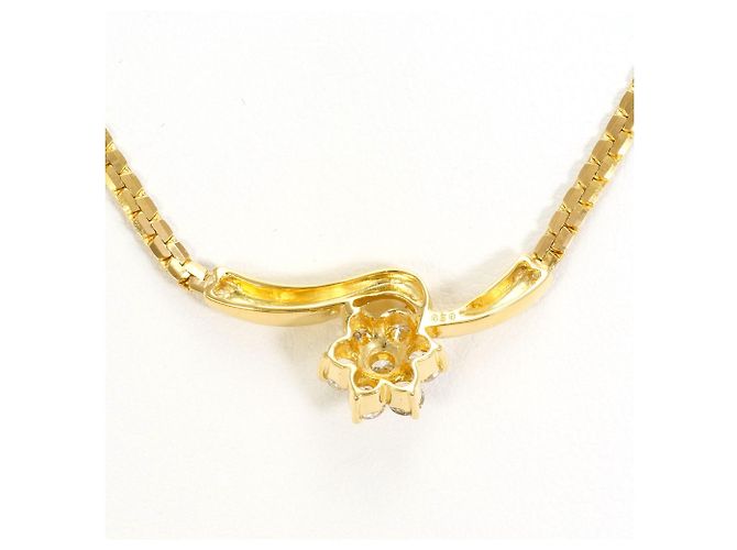 Autre Marque Collana in oro giallo 18K con diamante D'oro - vista 3