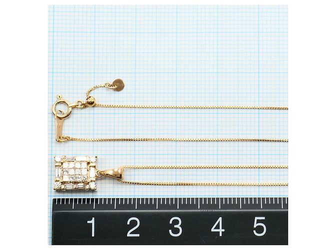 Autre Marque Collana in oro rosa 18K con diamante D'oro - vista 5