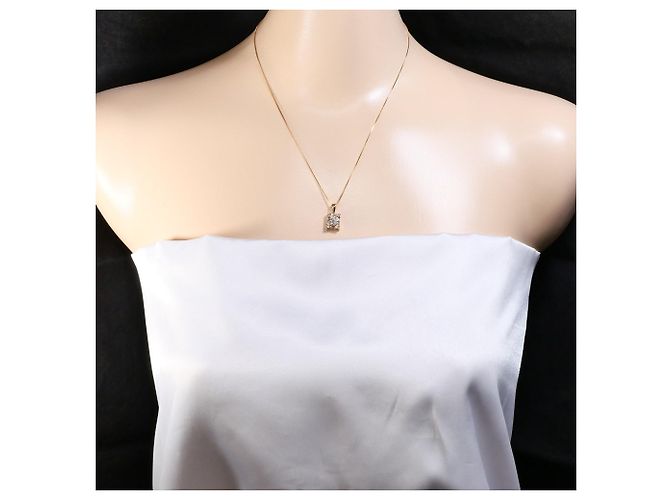 Autre Marque Collana in oro rosa 18K con diamante D'oro - vista 6