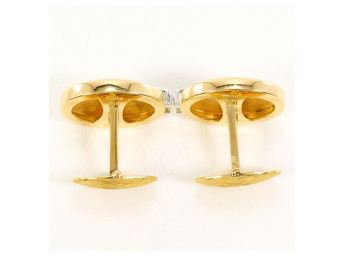Autre Marque Gemelli in oro giallo 18K e platino D'oro - vista 3