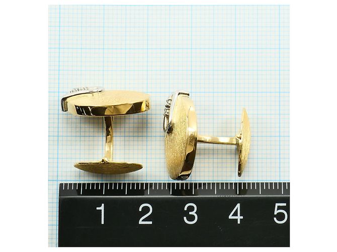 Autre Marque Gemelli in oro giallo 18K e platino D'oro - vista 6