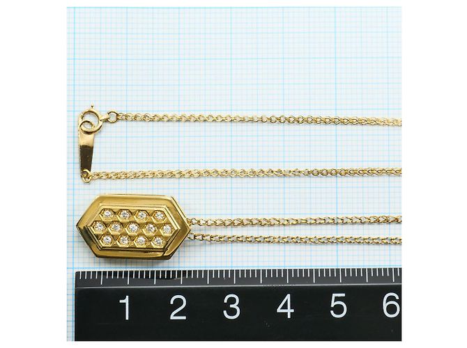 Autre Marque Collana in oro giallo 18K con diamante D'oro - vista 5