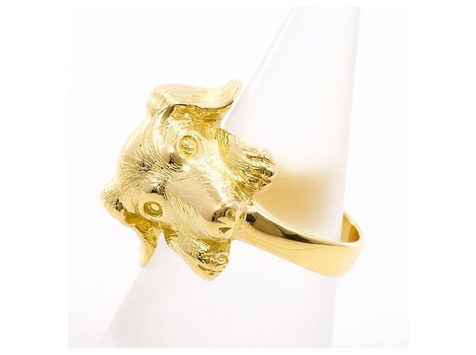 Autre Marque 18K Gelbgold-Ring Golden - Ansicht 4