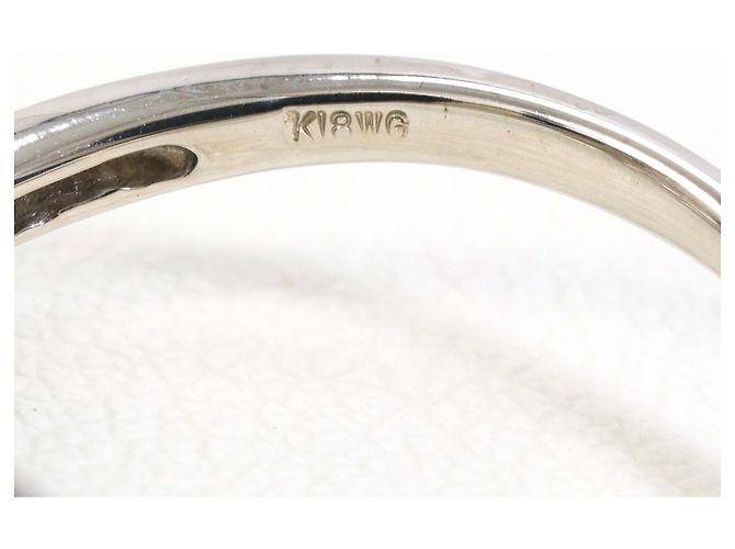 Autre Marque 18K Weißgold-Ring mit schwarzen Diamanten Golden - Ansicht 4