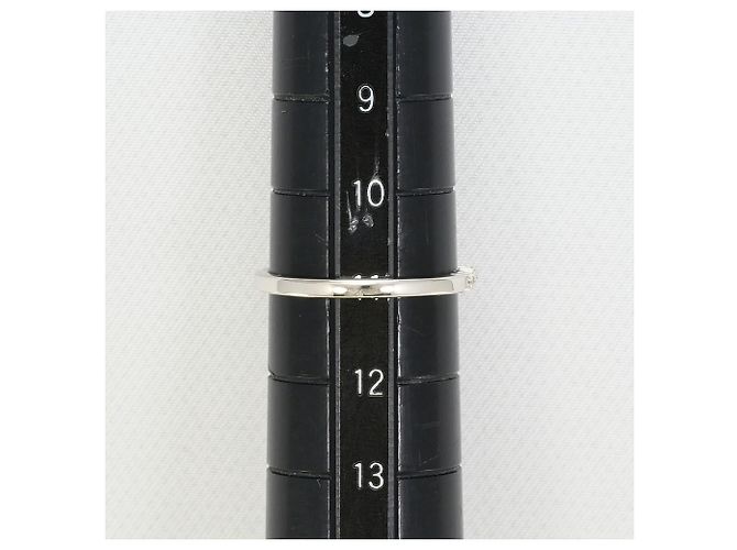 Autre Marque 18K Weißgold-Ring mit Diamant Golden - Ansicht 6