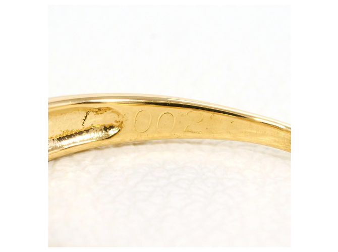 Autre Marque 18K Gelbgold-Ring mit Diamanten Golden - Ansicht 5
