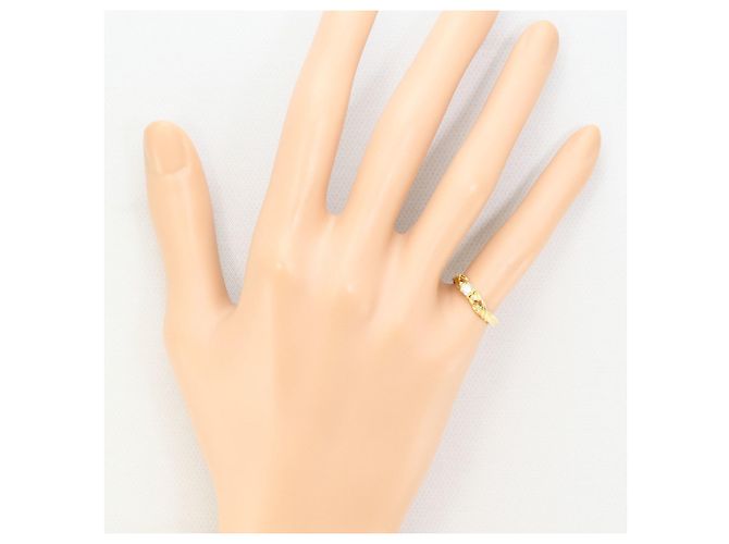 Autre Marque 18K Gelbgold-Ring mit Diamanten Golden - Ansicht 6