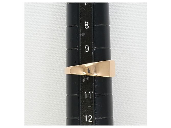 Autre Marque 18K Roségold-Ring mit Diamant Golden - Ansicht 7