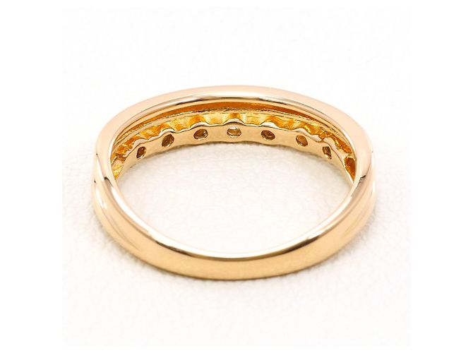 Autre Marque 18K Roségold Diamantring Golden - Ansicht 3