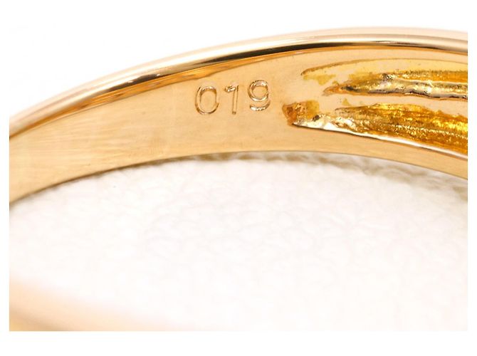 Autre Marque 18K Roségold Diamantring Golden - Ansicht 5