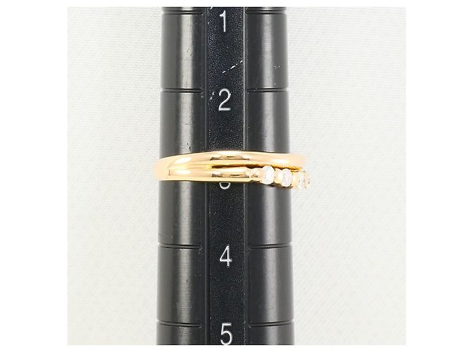 Autre Marque 18K Roségold Diamantring Golden - Ansicht 7