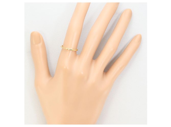 Autre Marque 18K Gelbgold-Ring mit Diamant Golden - Ansicht 6
