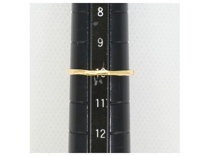 Autre Marque 18K Gelbgold-Ring mit Diamant Golden - Ansicht 7
