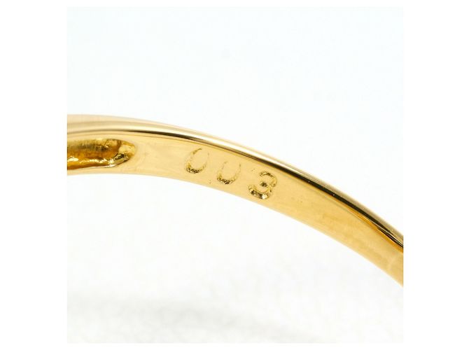 Autre Marque 18K Gelbgold-Ring mit Diamant Golden - Ansicht 4