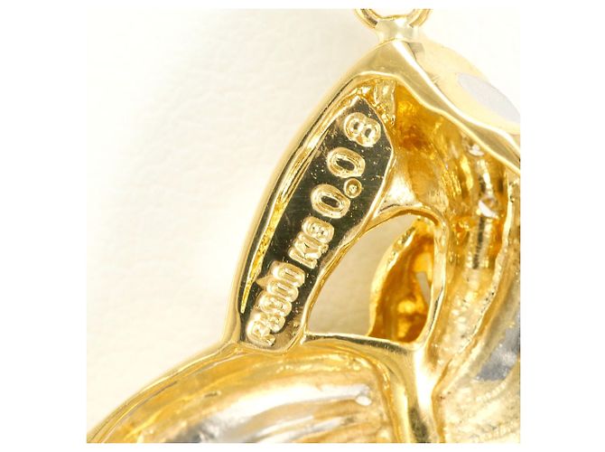Autre Marque Collana in diamanti in oro giallo 18K e platino D'oro - vista 4