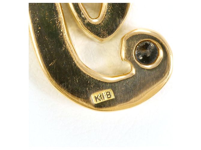 Autre Marque Collana in oro giallo 18K con diamante D'oro - vista 4