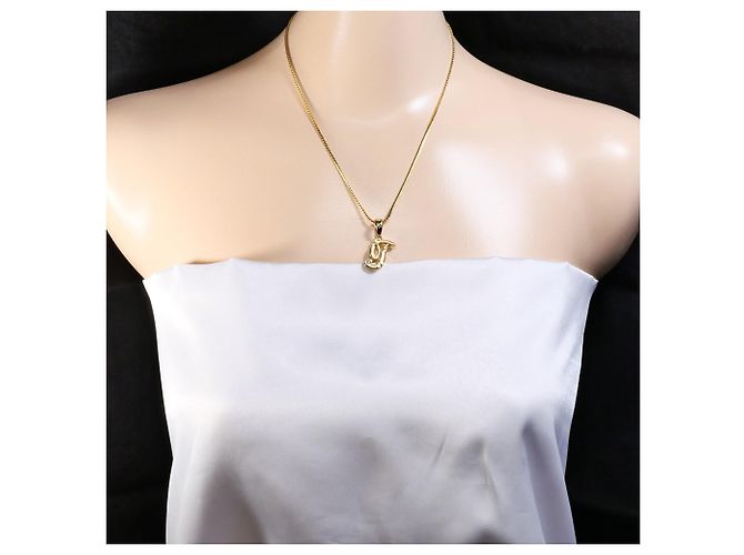Autre Marque Collana in oro giallo 18K con diamante D'oro - vista 6