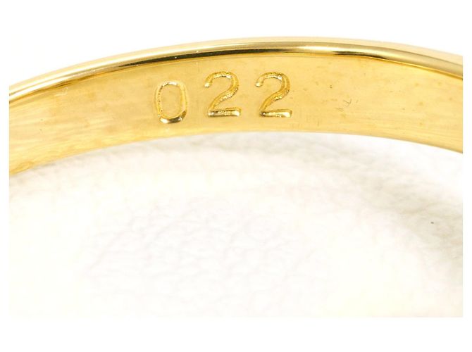 Autre Marque PT900 Platin- und 18K Gelbgold-Ring mit Diamant Golden - Ansicht 5