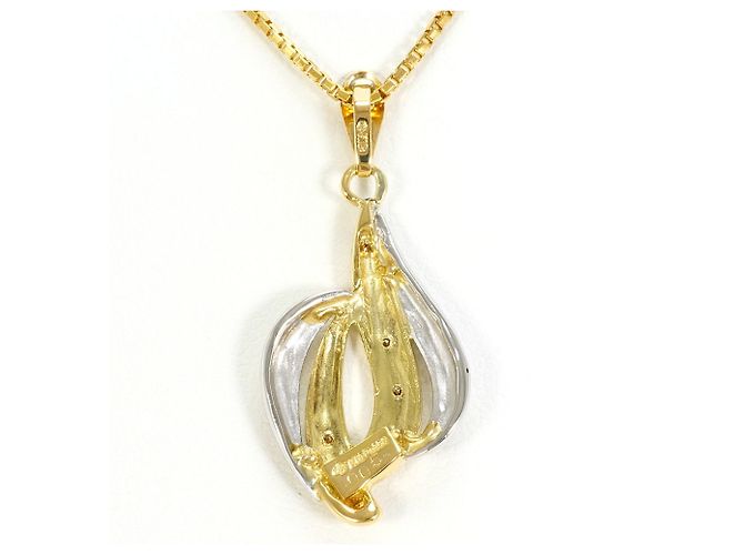 Autre Marque Collana in platino PT850 e oro giallo 18K D'oro - vista 3